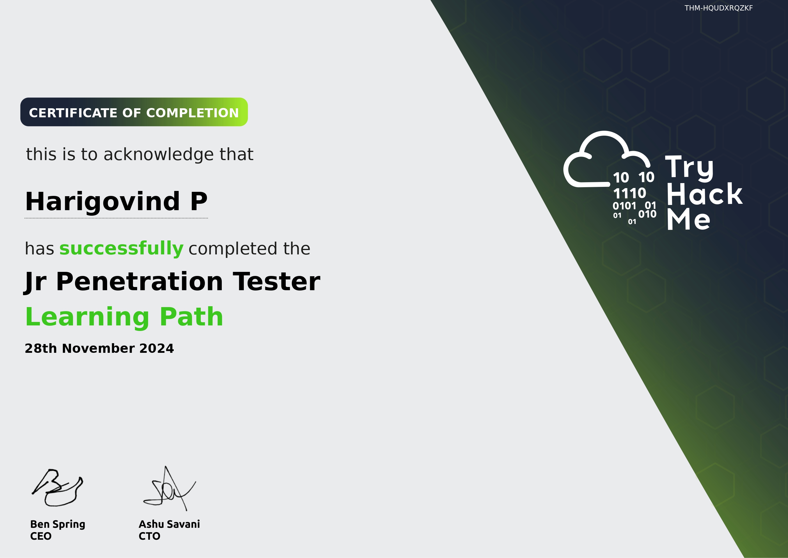 TryHackMe Jr Penetration Tester